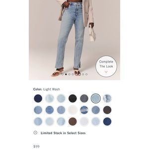 Curve Love Ultra High Rise 90s Straight Jean, size 27/4R, only wore once.